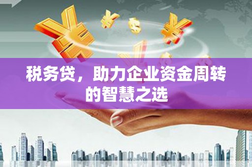 佳木斯税务贷，助力企业资金周转的智慧之选
