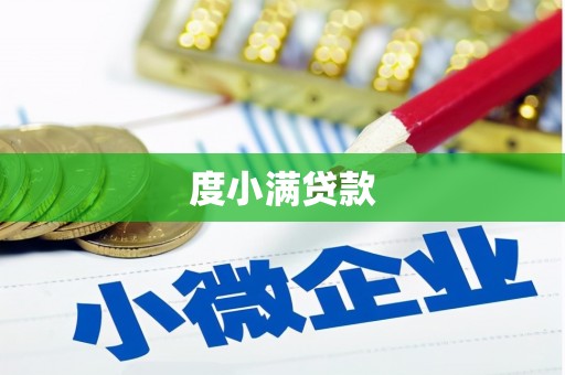 屏南度小满贷款