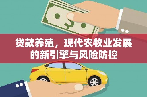 漯河贷款养殖，现代农牧业发展的新引擎与风险防控