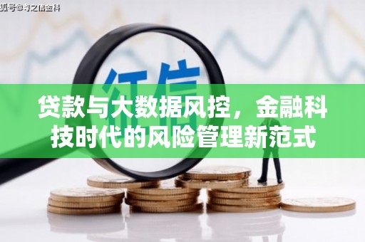 新营贷款与大数据风控，金融科技时代的风险管理新范式