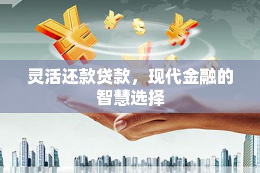 邛崃灵活还款贷款，现代金融的智慧选择