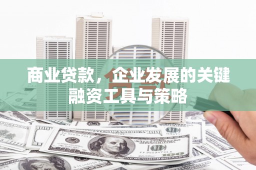皋兰商业贷款，企业发展的关键融资工具与策略