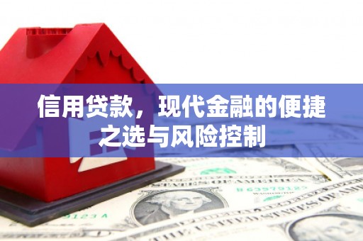 吉木萨尔信用贷款，现代金融的便捷之选与风险控制