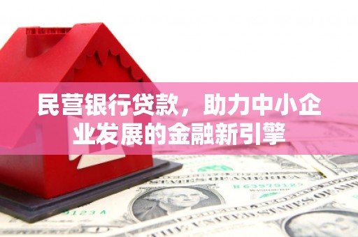 池上民营银行贷款，助力中小企业发展的金融新引擎