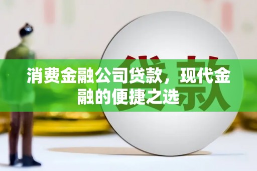 凤林消费金融公司贷款，现代金融的便捷之选
